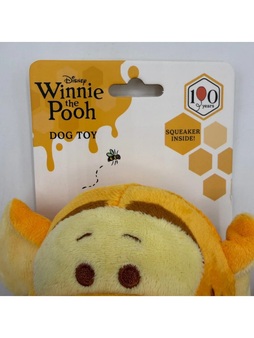 Disney Winnie the Pooh Tigger Rope and Plush Squeaker Dog Toy Disney 100 NEW